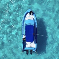 Private fishing charter boat in Cancun