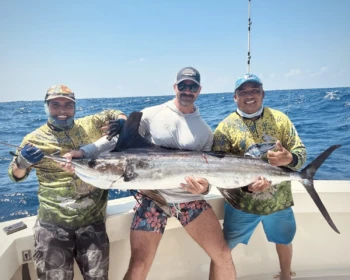 Marlin catch on Cape Escape in Cancún